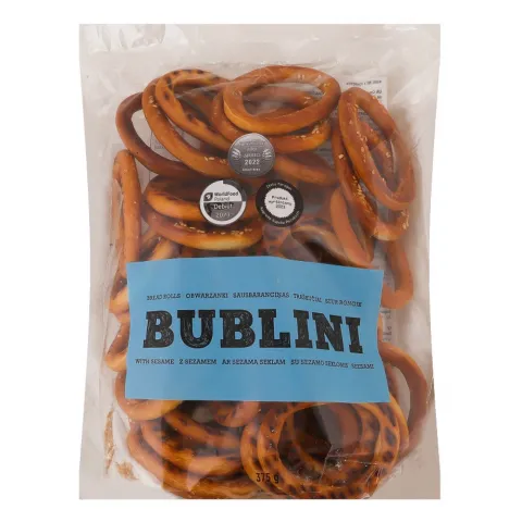 Сушка Бубліні 375 г з кунжутом