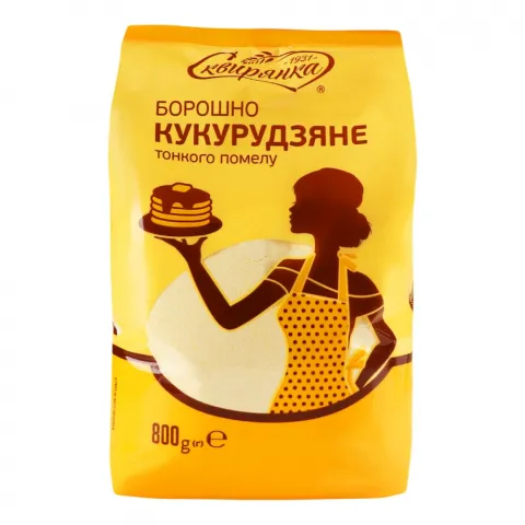 Борошно Сквирянка 800 г пак. Кукурудзяне