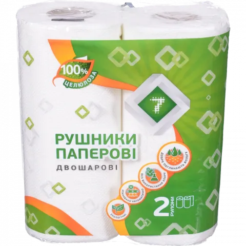 Рушник папер. 7` 2 шт. 250`