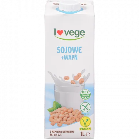 Молоко Санте 1 л соєвий з кальцієм (Польща) И067