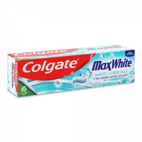 Зуб. паста Colgate 75 мл Max White White Crystals
