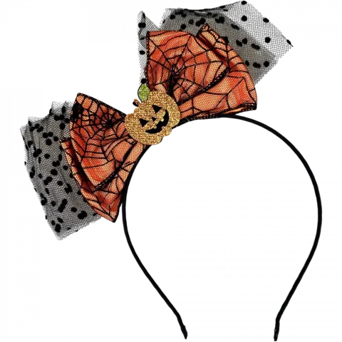 Обруч святковий Бант Хелловін арт. 6022-13 И267