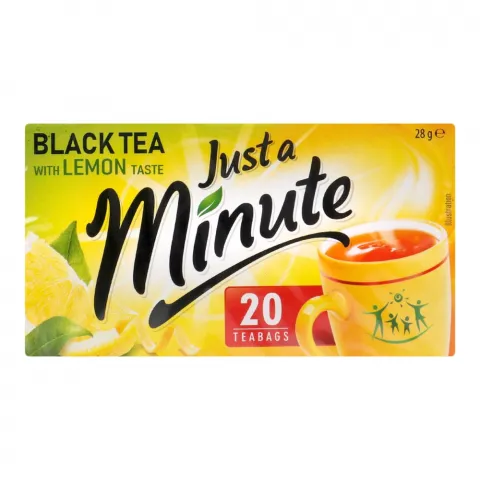 Чай Just a Minute 20 шт. чорн. Лимон (Польща) И053