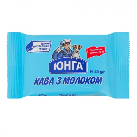 Кава з молоком Юнга 40 г брик.