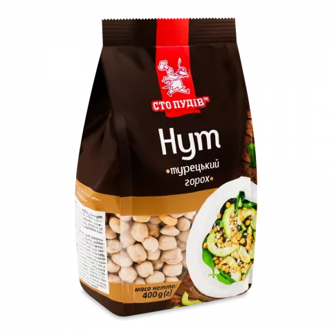 Крупа Сто пудів 400 г Нут