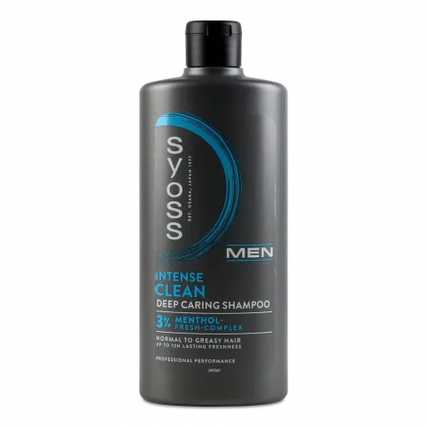 Шампунь Syoss 440/500 мл Men Clean and Cool д/нормального та жирного волосся