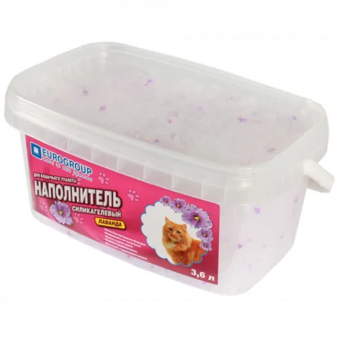 Наповнювач Єврогруп 3,6 л Силікагелевий Лаванда