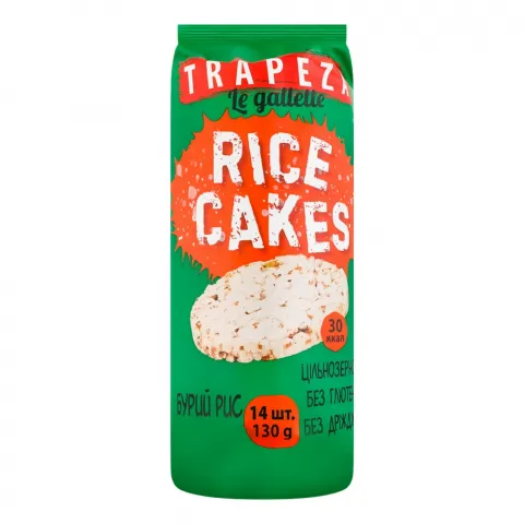 Галети Трапеза 130 г рисові