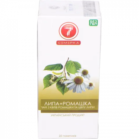 Чай 7` 20 шт. Липа + Ромашка`