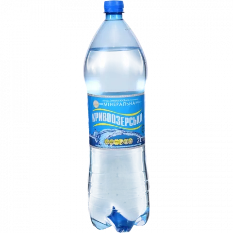 Вода Кривоозерська 2 л газ.