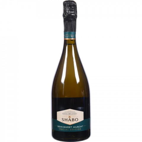 Вино ігристе Shabo Special Edition 0,75 л н/сол. Мускатне біле