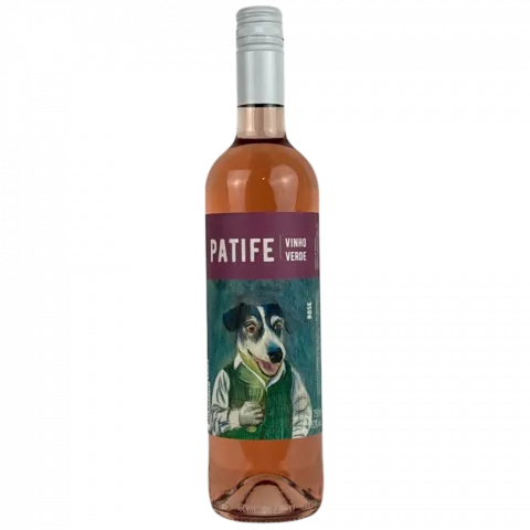 Вино Patife Vinho Verde 0,75л сух. рож. 10 ПортугаліяИ510