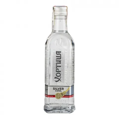 Горілка Нова Хортиця 0,2 л штоф Срібна прохолода