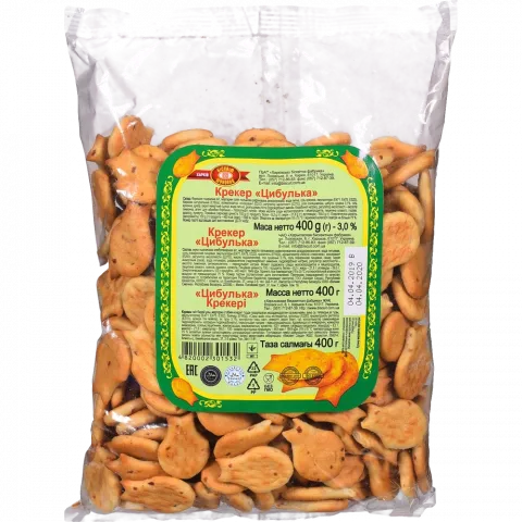 Печ ХБФ Крекер 400 г Цибулька