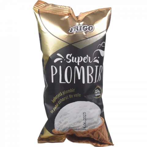 Морозиво FRIGO 75 г Супер пломбір у цукровому стакан. (Молдова) И936