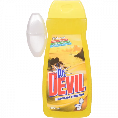 Освіж. д/унітазу Dr.Devil 400 мл Лимон