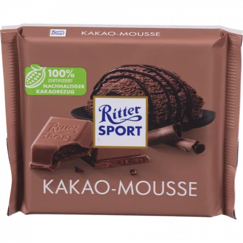 Шок Ріттер Спорт 100 г молоч. з какао мусом (Німеччина)