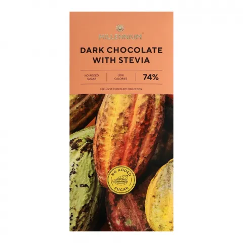 Шок Міленіум 100 г чорн. зі стевією б/цукру 74