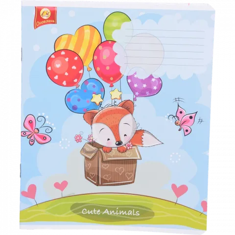 Зошит 12 арк. коса лінія Люкс