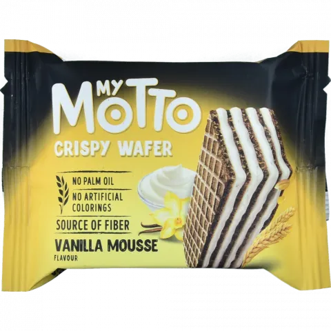 Вафлі My Motto 34 г Ваніль (Болгарія)