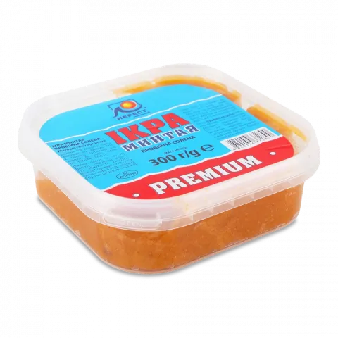 Ікра Минтая 300 г Пробійна солена