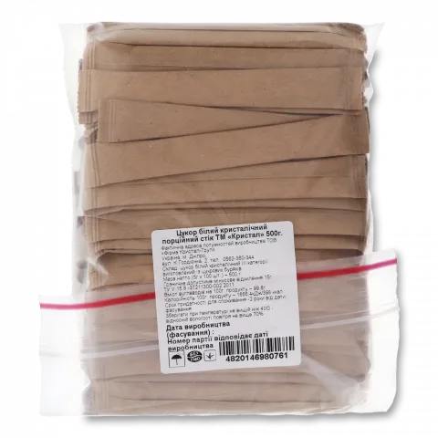 Цукор Кристал 5 г стік 100 шт. пак.
