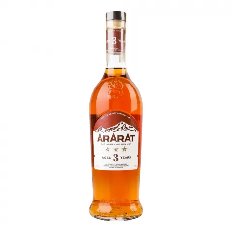 Бренді вірменський Арарат 3 0,5 л 40