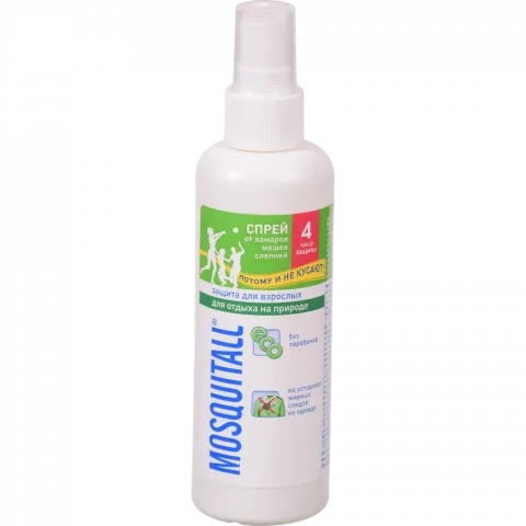 Лосьйон MOSQUITALL 100 мл Захист д/дорослих в/комарів
