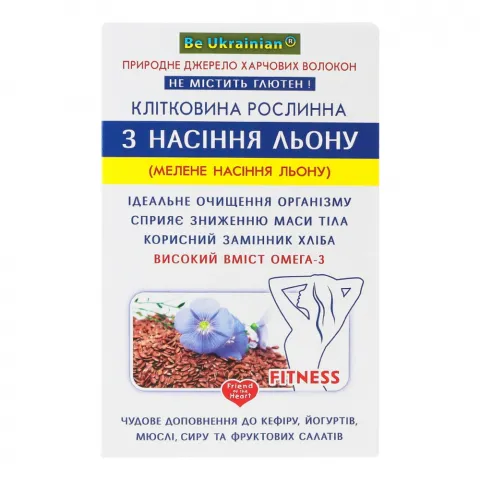 Добавка дієтична Агросельпром 190 г з насіння льону жмих харчовий