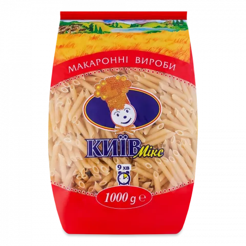 Макарони Київ-мікс 1 кг Пір`я