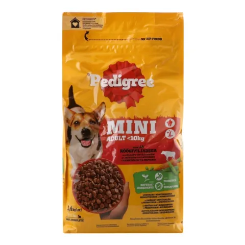 Корм д/собак Педігрі 1,4 кг доросл. яловичина/овочі