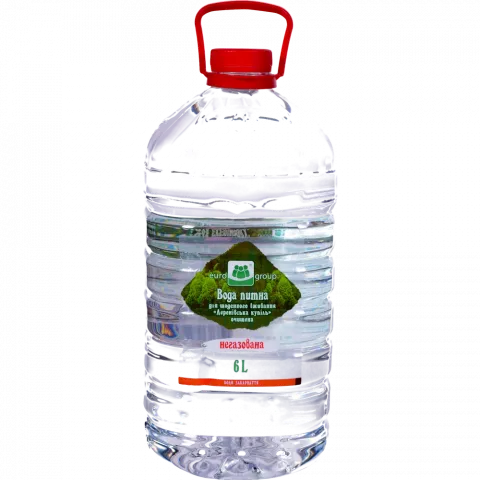 Вода Єврогруп 6 л б/газ. Деренівська Купіль