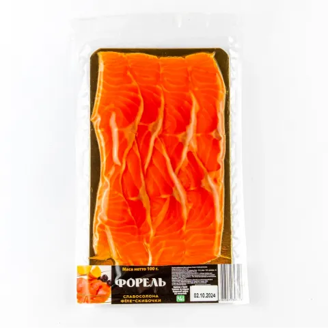 Риба Форель с/с в/у 100 г РЦ