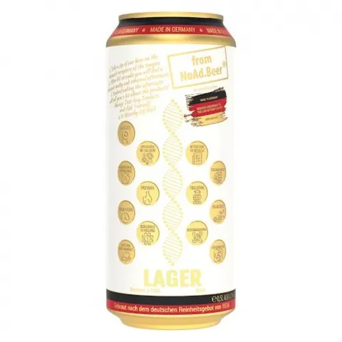 Пиво NoAd.Beer 0,5л з/б Lager (1-й клас) с 4,1И925