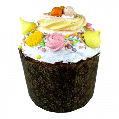 Панетоне 500 г МВ (з родзинками та цукатами)