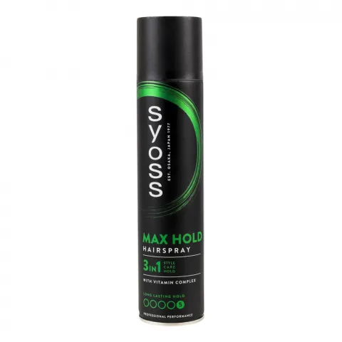 Лак д/волосся Syoss 300 мл Max Hold 5
