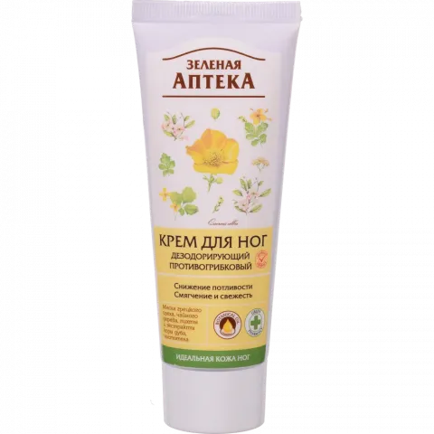 Крем д/ніг Зелена аптека 75 мл п/грибковий