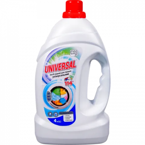 Засіб рідкий д/прання Субота 4 л Universal