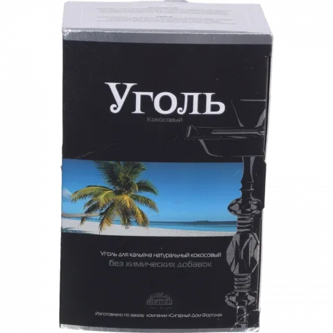 Вугілля д/кальяну 50 шт. Кокосове