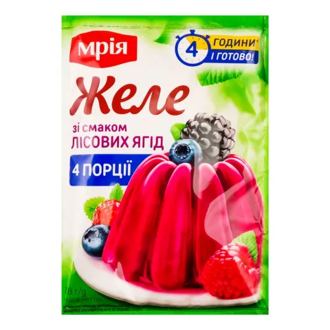 Желе Мрія 78 г Лісова ягода