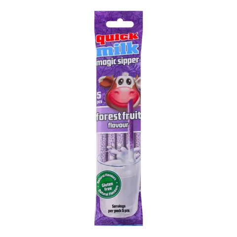 Трубочки д/молока Quick milk 30 г Лісова ягода