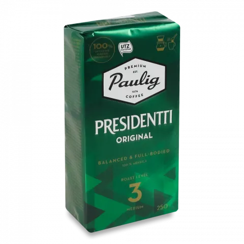 Кава Пауліг Президент 250 г пак. мел. /020