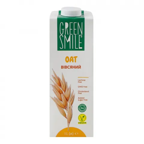 Напій Green Smile 2,5 1027 г ультрапастеризований вівсяний