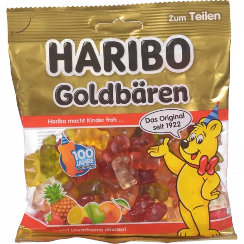 Мармелад Харібо 175 г пак. Золоті ведмеді (Німеччина)