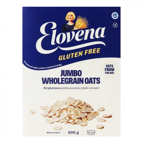 Пластівці вівсяні Elovena 500 г без глютену