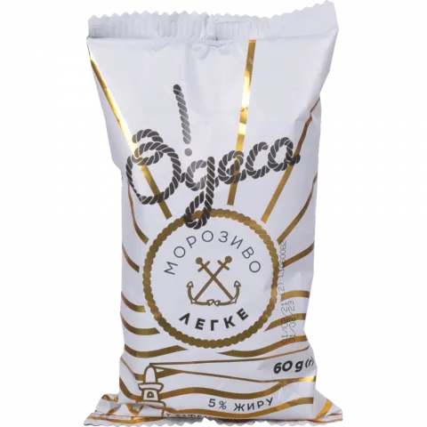 Морозиво Одеса 60 г ваф. стак. Біле легке