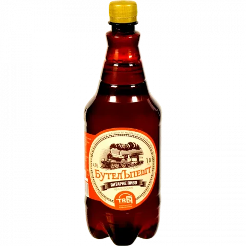 Пиво Бутелъпешт Янтарне 4,7 1 л розлив