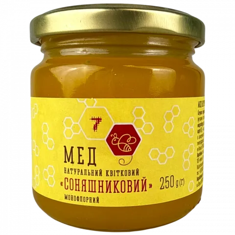 Мед 7` 250 г Соняшниковий`