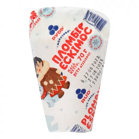 Морозиво Рудь Ескімос 70 г ваф. стак.