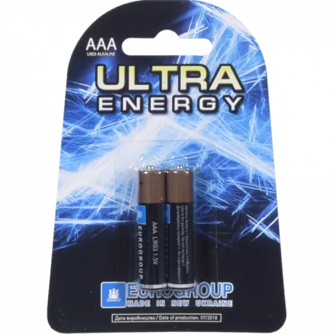 Бат EUROGROUP LR 3 уп. 2 шт.